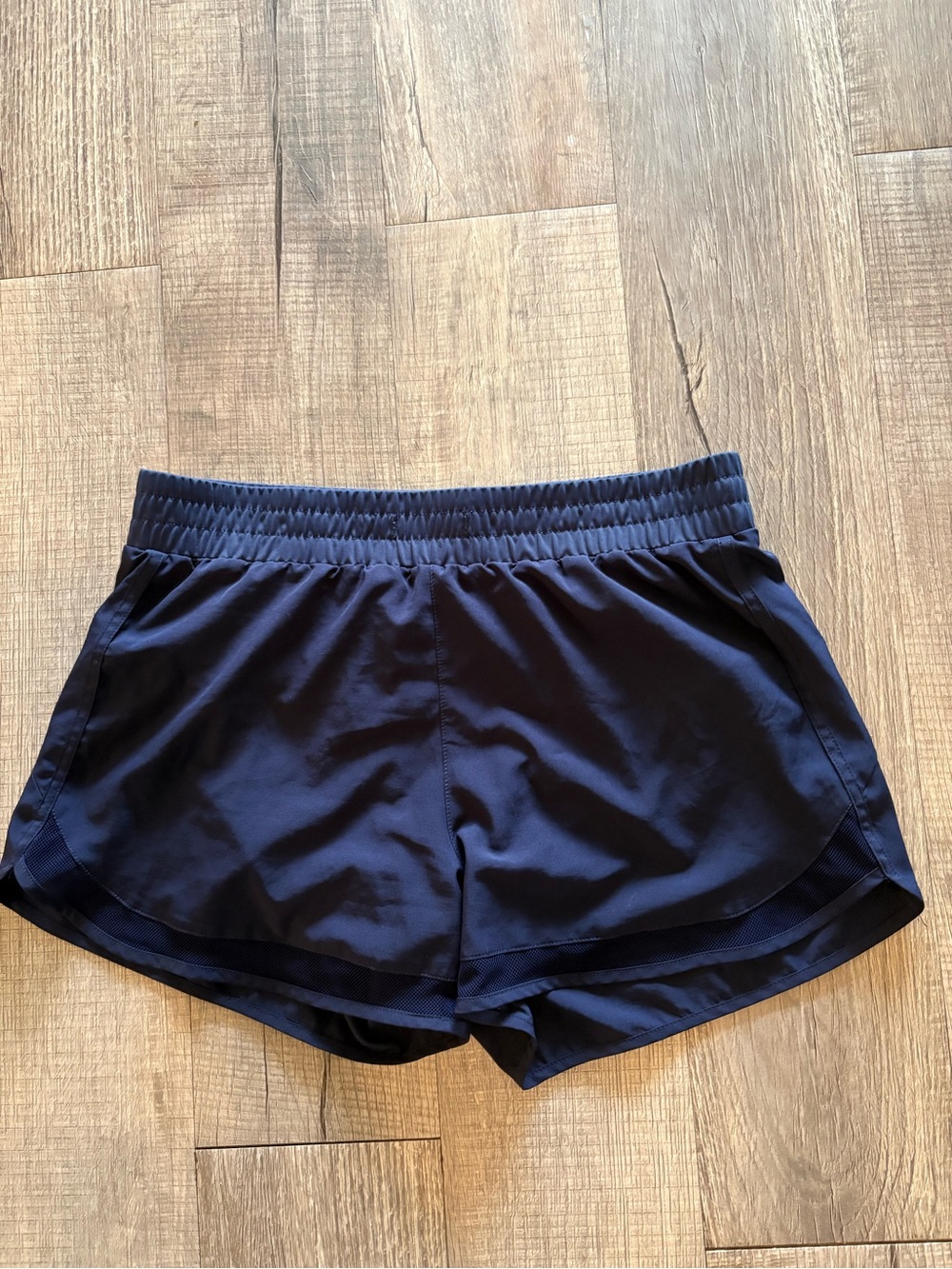 Women's Navy Athletic Shorts - Comfortable Everyday Fit